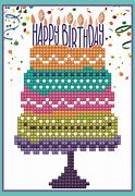 Diamond Dotz Happy Birthday Cake Greeting Card Kit DDG.004
